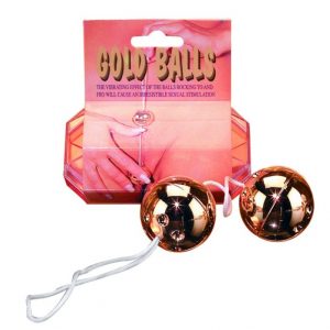 PD2705-01Gold Vibro Balls SALE PRICED WHILE STOCK LASTS