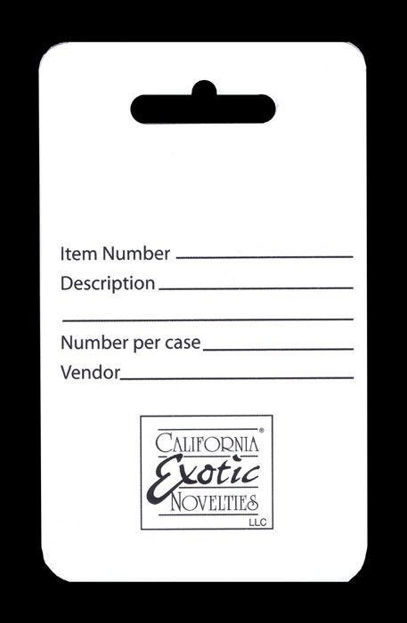 SE0002-00-1 California Exotics Re-Order Tags