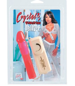 SE0788-10-2 California Exotics Crystal’s Vibrating Jelly-P SALE PRICED WHILE STOCK LASTS