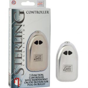 SE1099-21-3 California Exotics Sterling Collection 7 Function Single Controller