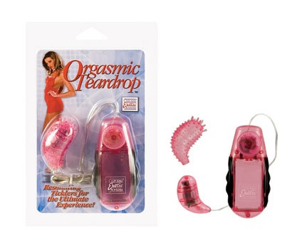 SE1146-04-2 California Exotics  Orgasmic Teardrop Pink SALE PRICED WHILE STOCK LASTS