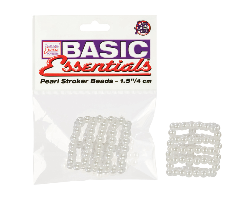 SE1727-10-2Basic Essentials – Pearl Stroker Beads – 5 Rings – 1.5 Inches SALE PRICED WHILE STOCK LASTS