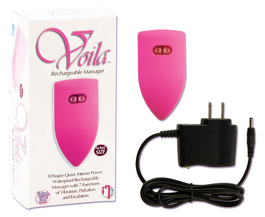 SE2145-04-3Voila Rechargeable Massager Pink