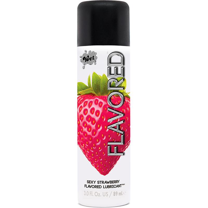 21503 Wet International 3 oz. Wet Flavored LubricantStrawberry