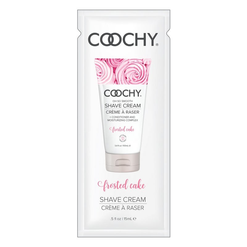 C1003-05 Classic Erotica 15 ml Coochy Shave Cream Frosted Cake Foil