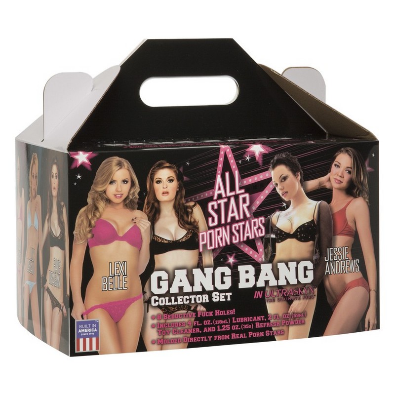 D8900-20 BX Doc Johnson All Star Porn Stars Gang Bang Collector’s Set