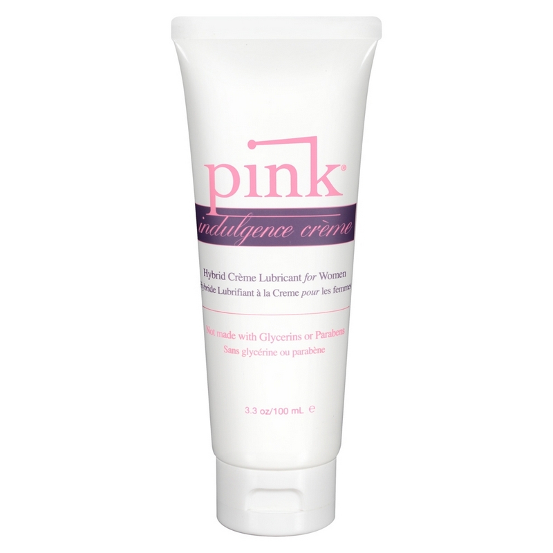 EM1703 Empowered Products 3.3 oz. Pink Indulgence Crème  Hybrid Lube