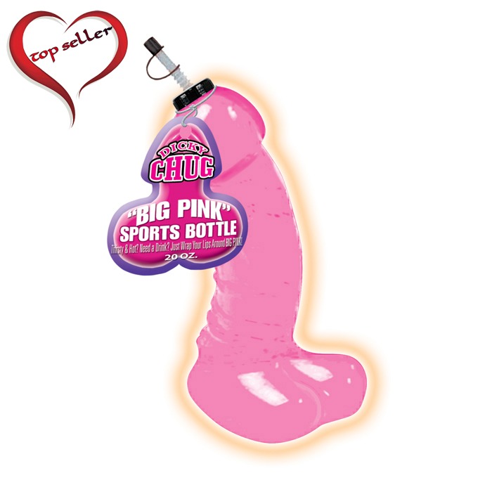 HP2352 Hott Products  Dicky Chug Sports Bottle Pink