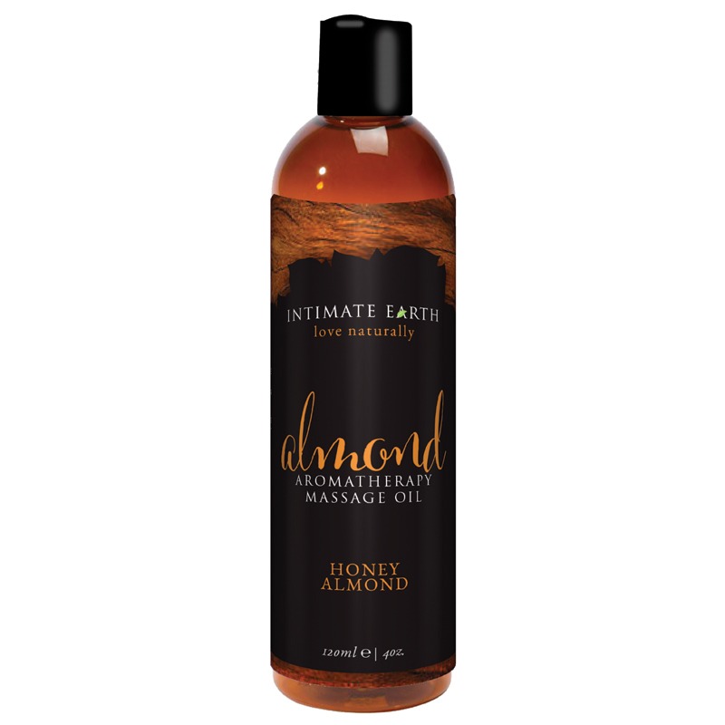 INT050-120IE Intimate Earth 120 ml Massage Oil Honey Almond