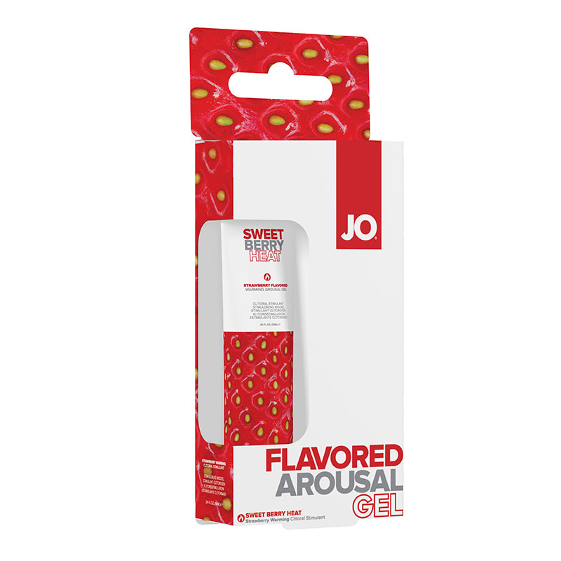 JL49038 System JO JO Flavored Arousal Gel 10 ml Sweet Berry Heat