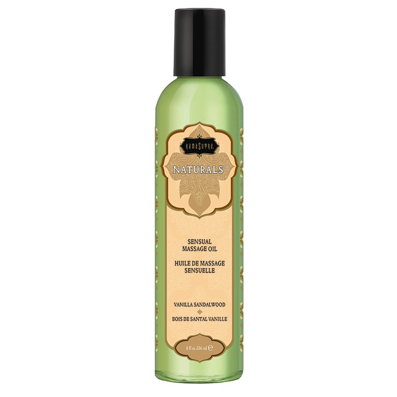 KAM10244 Kama Sutra Naturals Massage Oil Vanilla Sandalwood  