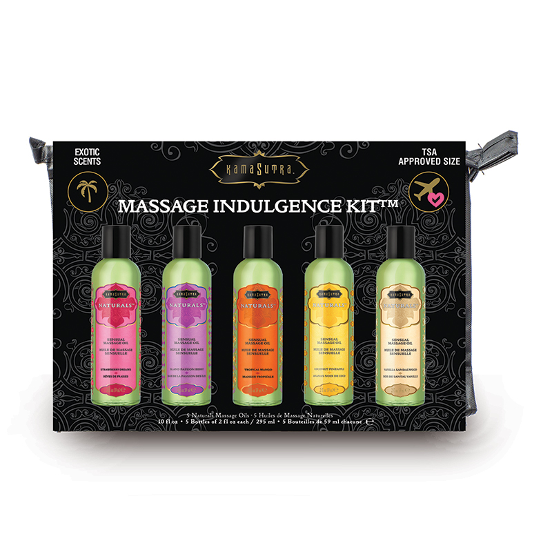 KAM10285 Kama Sutra Massage Indulgence Kit Naturals