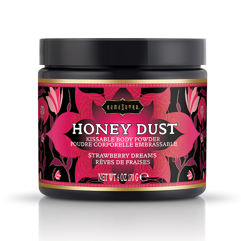 KAM12014 Kama Sutra Honey Dust 6 oz Strawberry Dreams