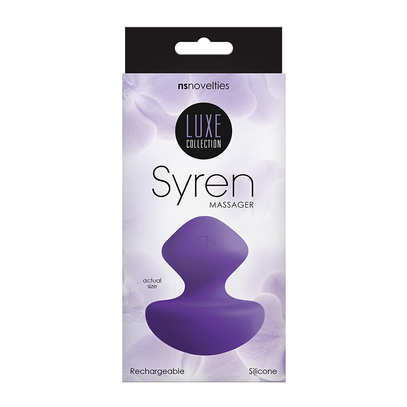 NSN0208-65 NS Novelties Luxe Syren Massager Purple SALE PRICEDWHILE STOCK LASTS