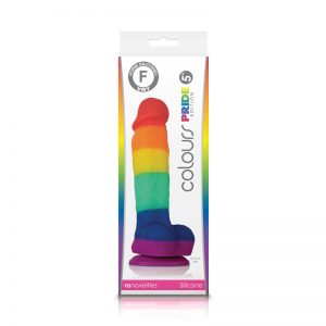 NSN0408-05 NS Novelties Colours Pride Edition 5" Rainbow Dildo