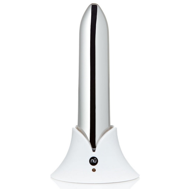 NUW34SI nu SensuellePoint Rechargeable Bullet Silver