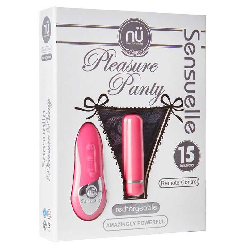 NUW55PK nu Sensuelle Pleasure Panty Pink