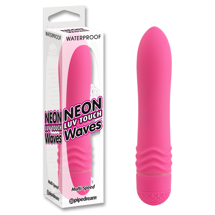 PD1409-11  Pipedream Products Neon Luv Touch WavePink