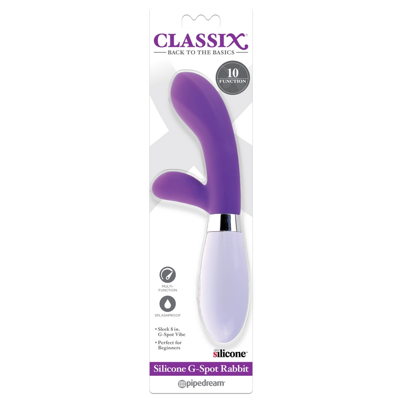 PD1988-12 Pipedream Products  Silicone G-Spot Rabbit