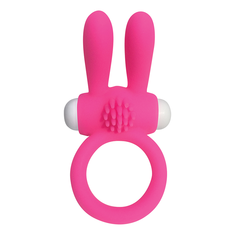 PD2016-11 Pipedream Products Neon Rabbit Ring Pink