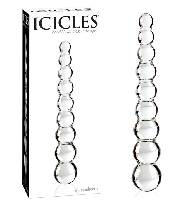 PD2902-00  Pipedream Products Icicles Number 2Glass Anal Probe