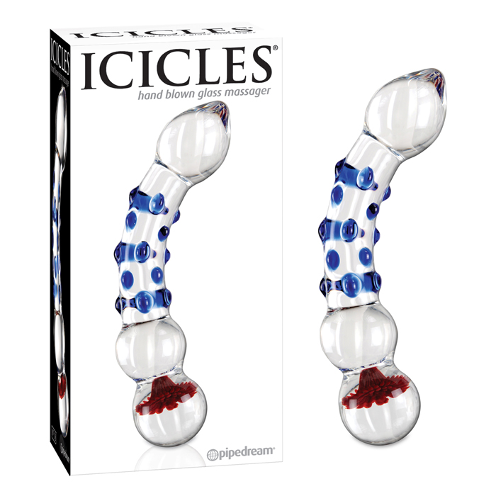 PD2918-00  Pipedream Products Icicles No. 18 Glass Massager