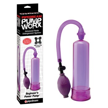 PD3260-12  Pipedream Products Pump Worx Beginners Power Pump Purple
