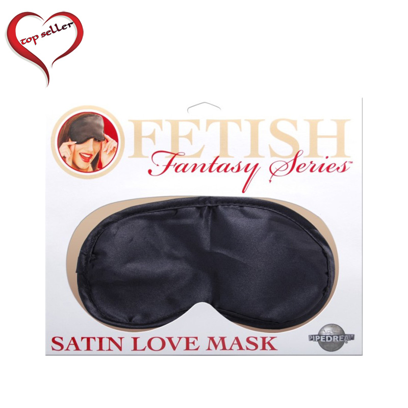 PD3903-23 Pipedream Products Fetish Fantasy Satin Love Mask Black