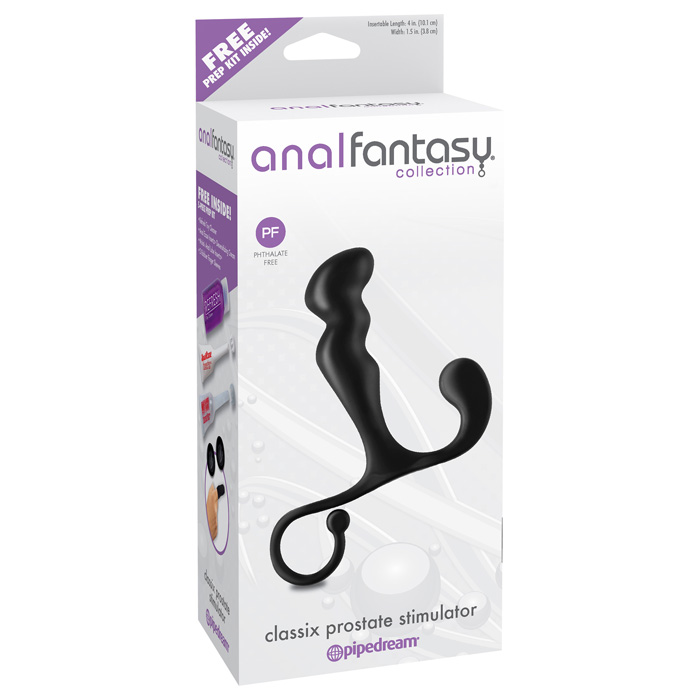 PD4617-23 Pipedream Products Anal Fantasy Collection Classix Prostate Stimulator Black