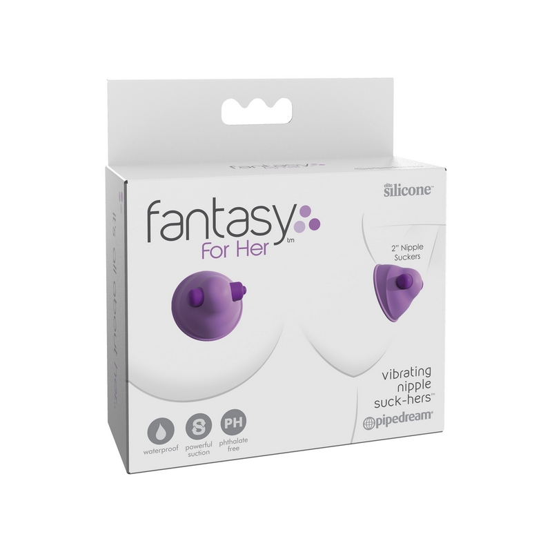 PD4920-12 Pipedream ProductsFantasy For Her Vibrating Nipple Suck-Hers