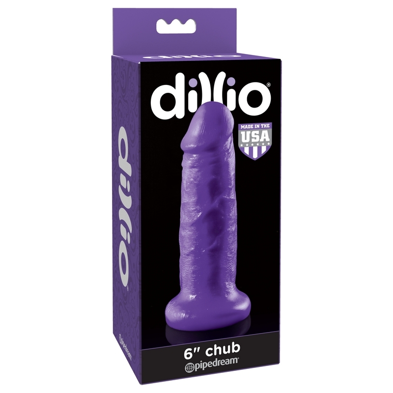 PD5306-12 Pipedream Products Dillio 6" Chub Purple