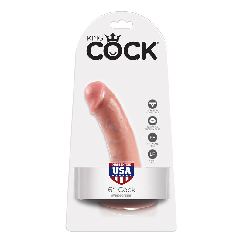 PD5501-21 Pipedream Products King Cock 6" Cock Biege