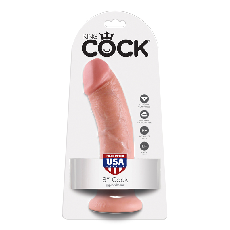 PD5503-21 Pipedream Products King Cock 8" Cock Biege