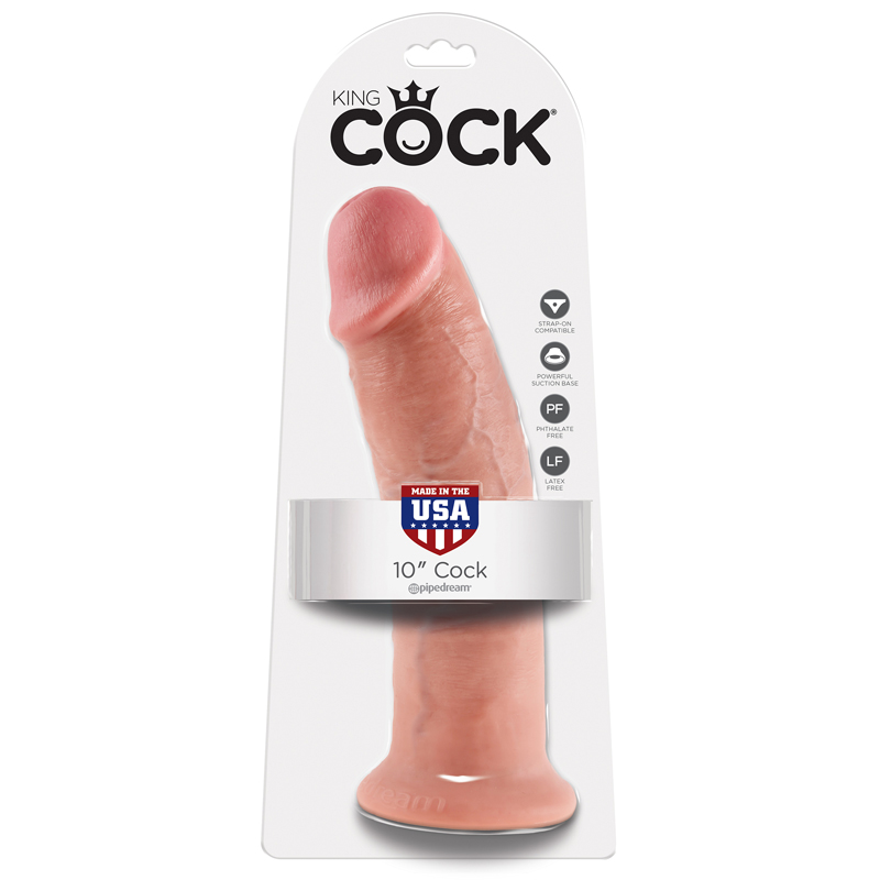 PD5505-21 Pipedream Products King Cock 10" Cock Biege
