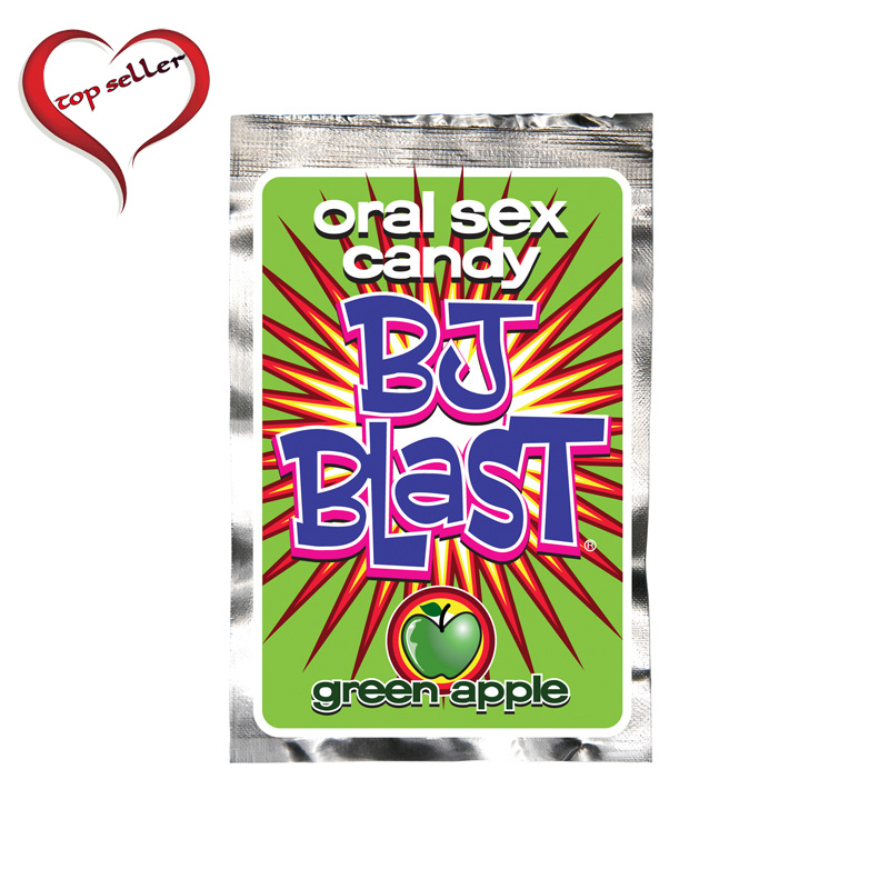 PD7432-65  Pipedream Products BJ Blast Oral Sex CandyGreen Apple