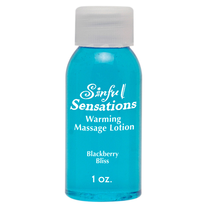 PD9651-94 Pipedream Products  1 oz Sinful Sinsations Massage Lotion Blackberry