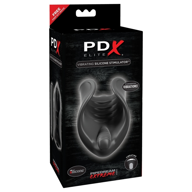 RD500 Pipedream Products PDX Elite  Vibrating Silicone Stimulator