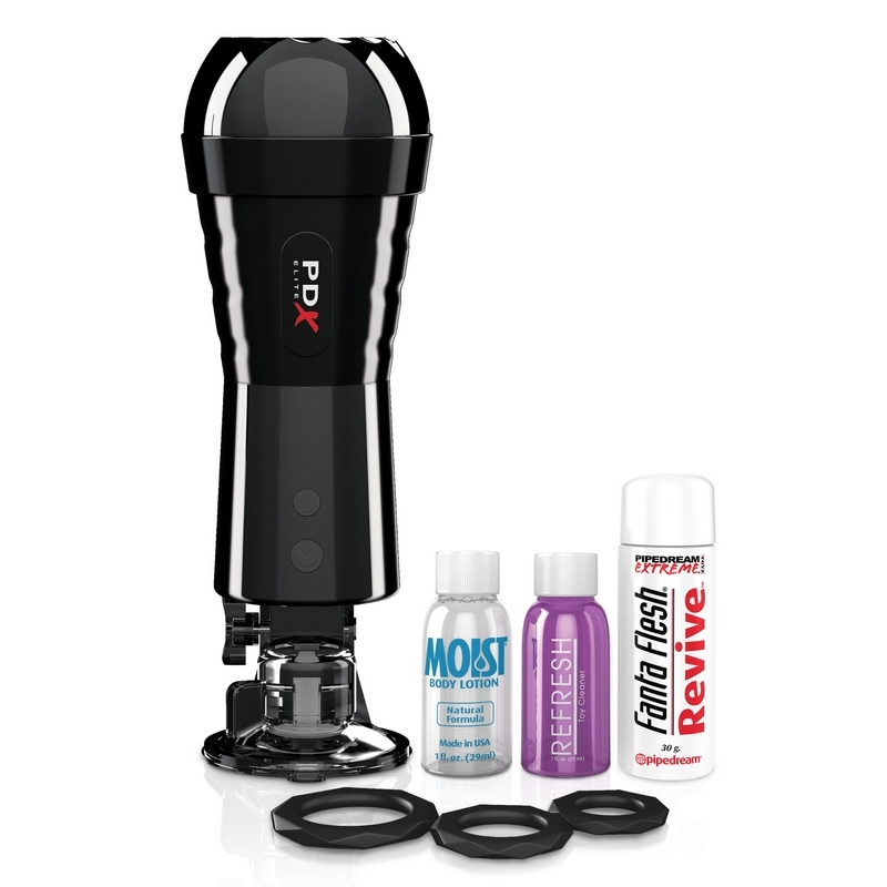 RD509 Pipedream Products PDX Elite Cock Compressor Vibrating Stroker