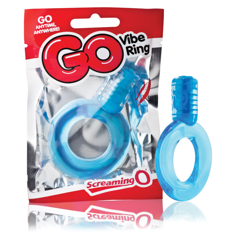 SCGOBU-110 Screaming O GO Vibe Ring Blue
