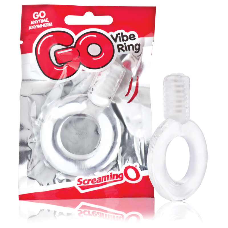 SCGOC-110 Screaming O GO Vibe Ring Clear