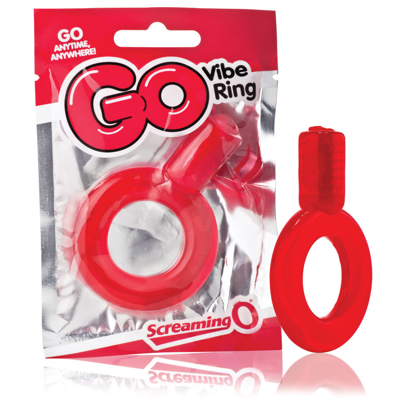 SCGOR-110 Screaming O GO Vibe Ring Red
