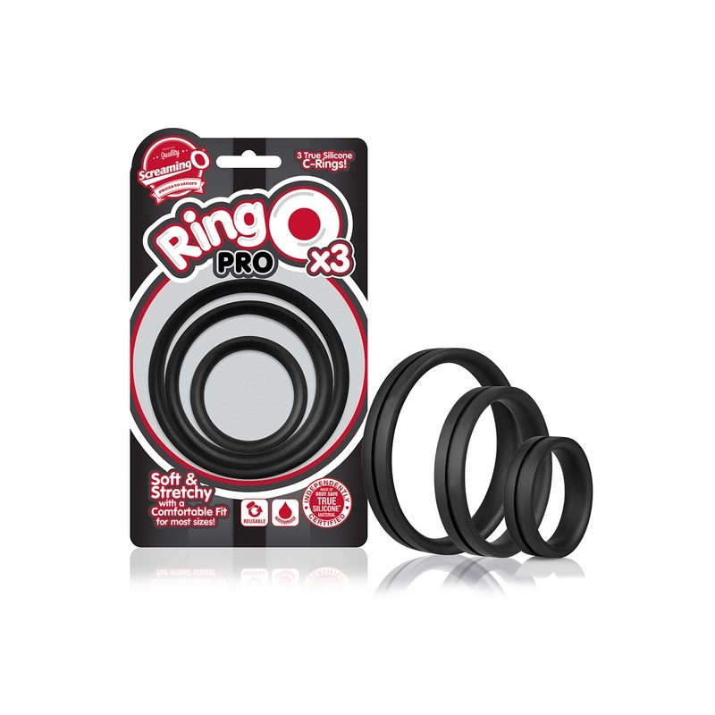 SCPRO-BL-110 Screaming O RingO Pro x3 Black