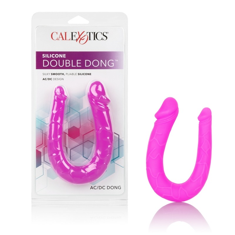 SE0311-70-2 California Exotics  Silicone Double Dong AC/DC Dong Pink