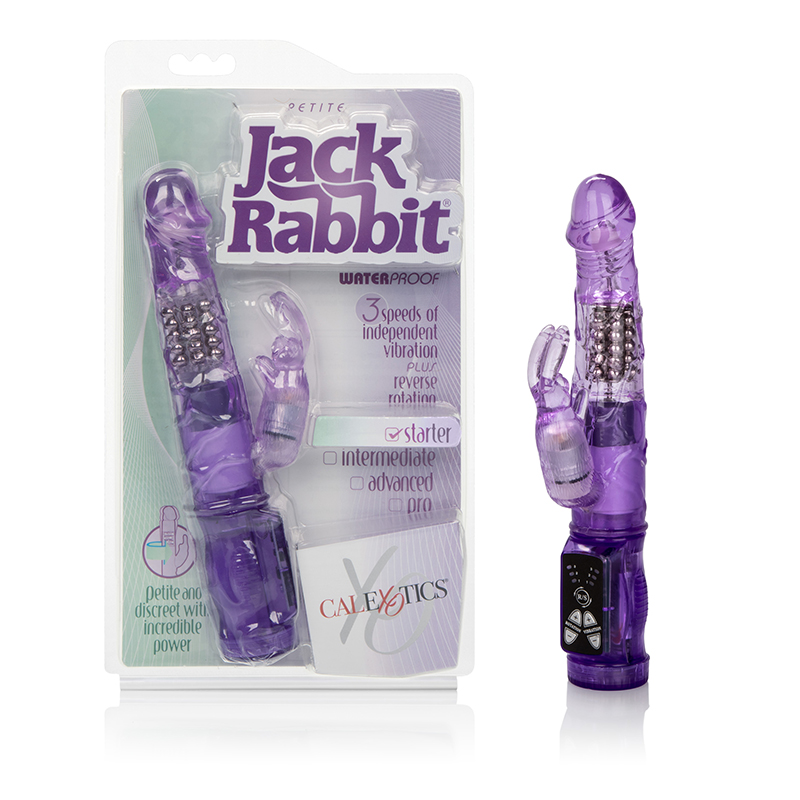 SE0610-40-2 California Exoitics Petite Jack Rabbit® Purple