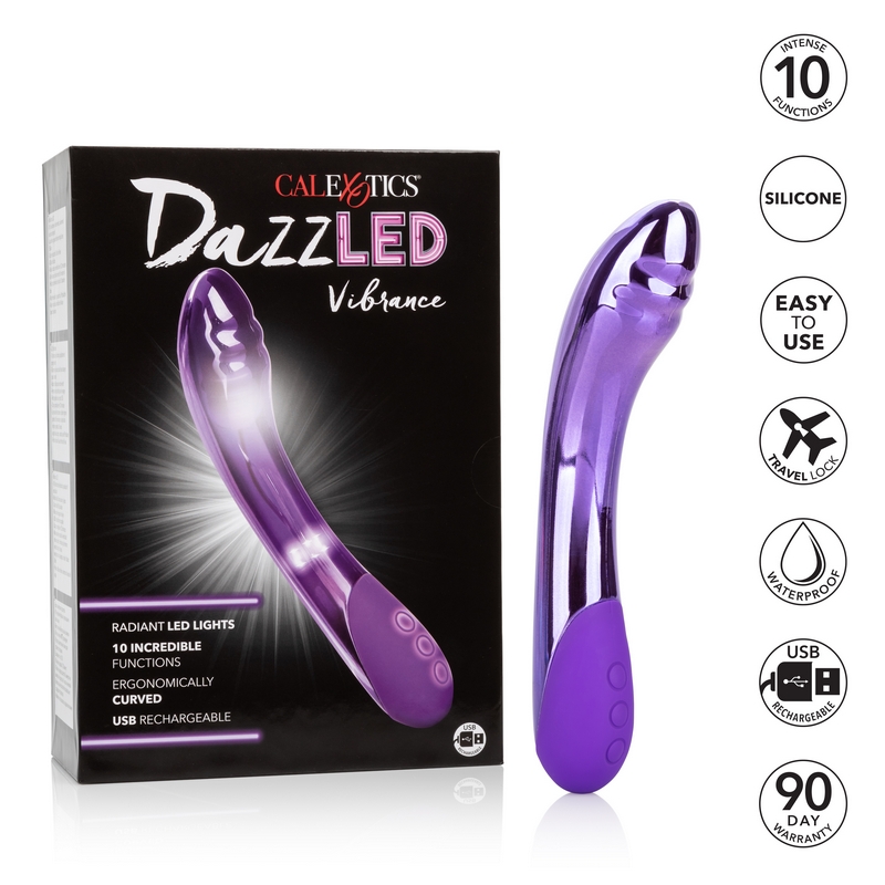 SE0734-10-3 California Exotics DazzLED™ Vibrance Purple