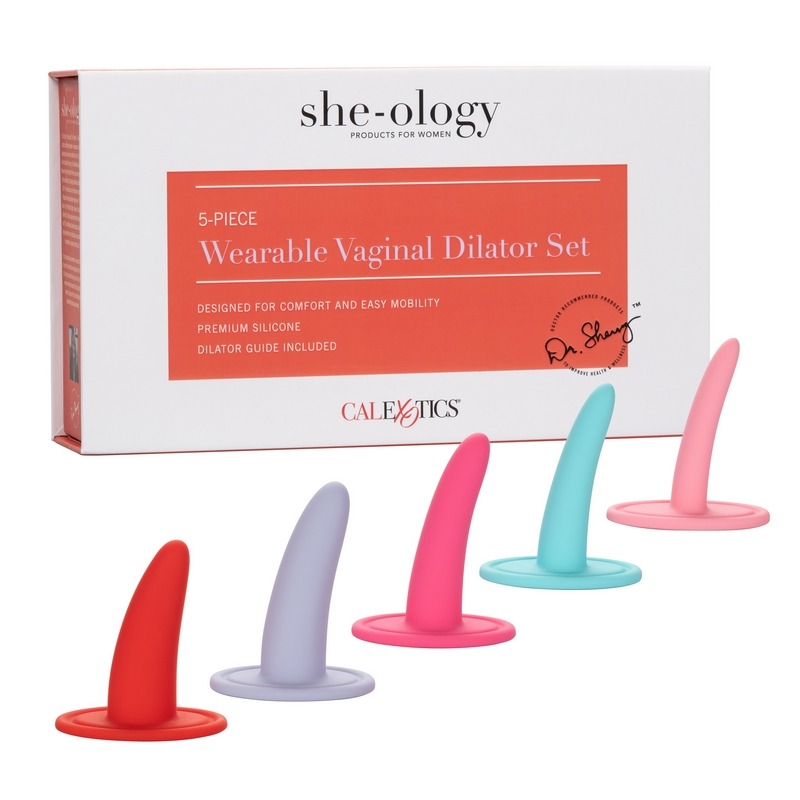 SE1338-30-3 California Exotics  She-ology™ 5-piece Wearable Vaginal Dilator Set