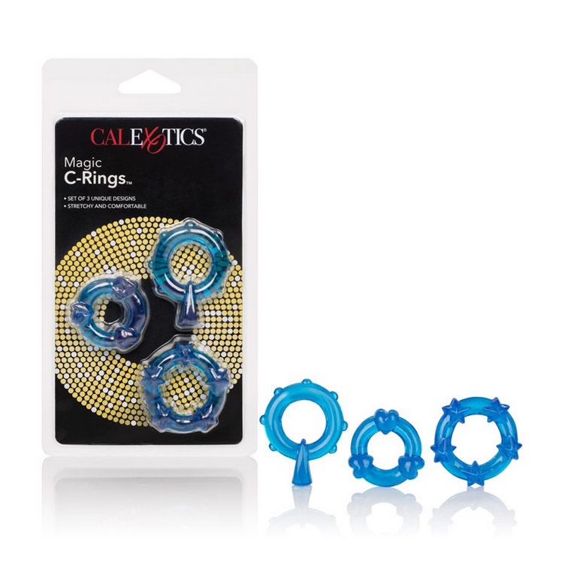 SE1429-35-2 California Exotics Magic C-Rings Blue