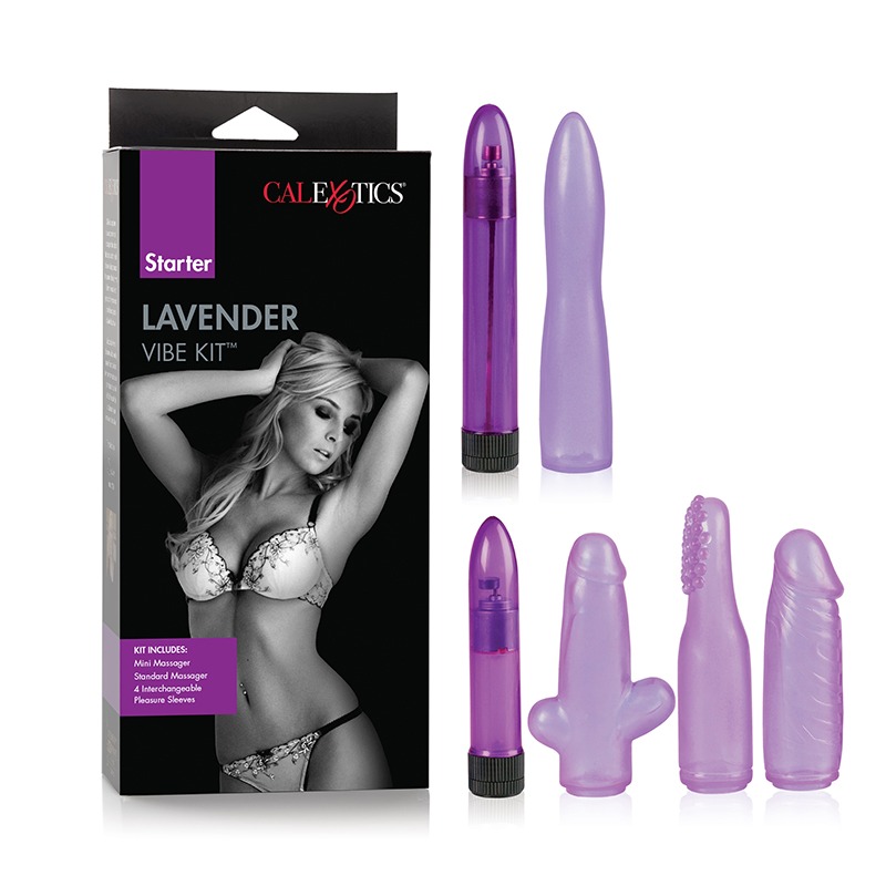 SE2004-14-3 California Exotics Starter Lavender Vibe Kit