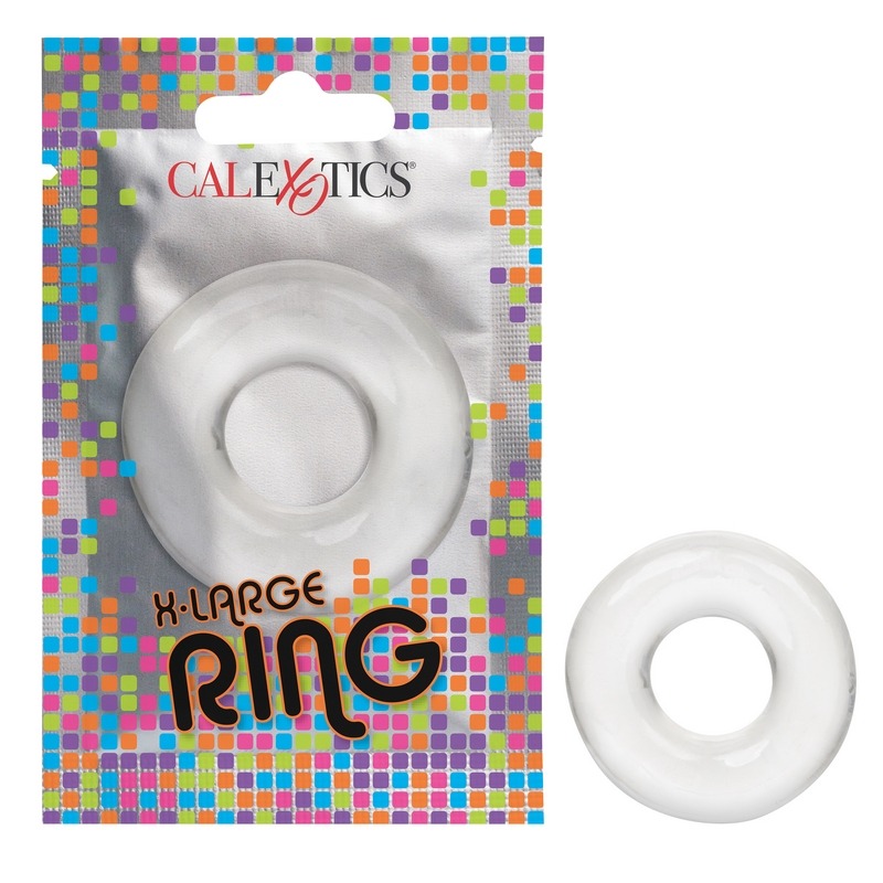NEW SE8000-15-1 California Exotics  Ring Foil Pack XL Clear