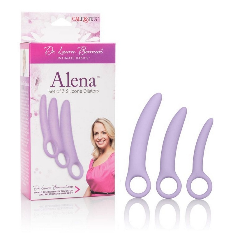 SE9710-05-3 California Exotics Dr. Laura Berman® Alena™ Set of 3 Silicone Dilators